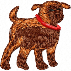 Dogs Embroidery Design 4 Dogs Embroidery Design 4